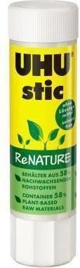 Actual product image UHU Glue stick solvent-free stic ReNATURE refillable: No Mass (weight): 8.2 g
