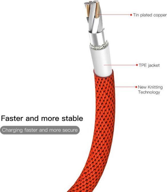 Actual product image Baseus Yiven Series for Apple (1.80 m, USB 2.0)