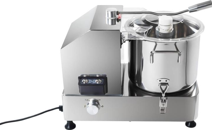 Royal Catering Tischkutter Küchenkutter Kutter Küchenmaschine Küchencutter 6 L Edelstahl Gastro (750 W)