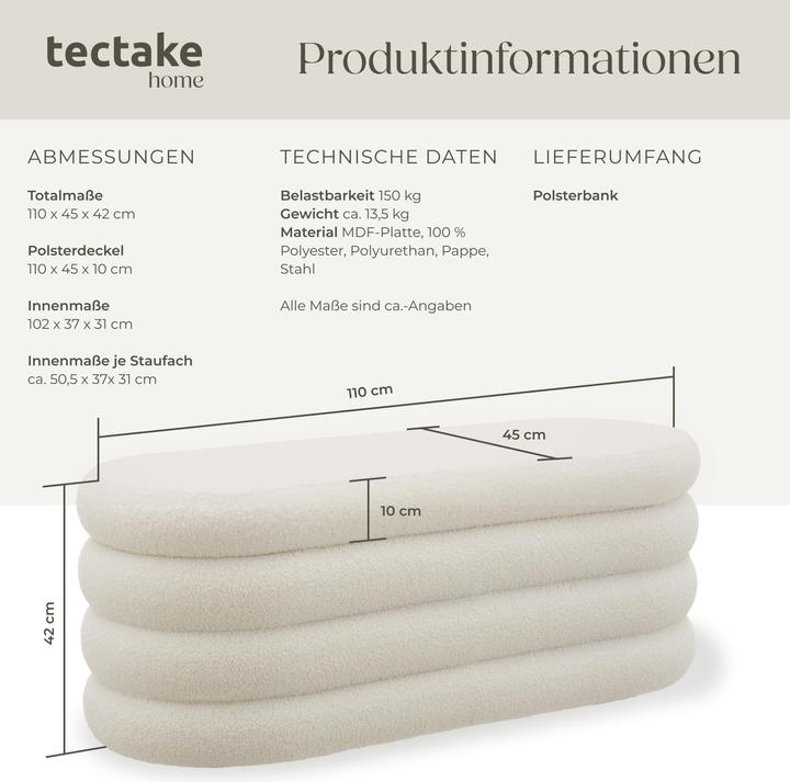 Immagine prodotto tectake Altu (110 cm)