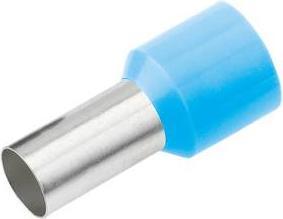 Cimco Aderendhülse 0.25 mm² 6 mm Teilisoliert Hellblau 18 2188 100 St.