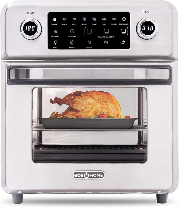 Immagine prodotto Bob Home Heissluftfritteuse Vital Deluxe, mit 10 Smart-Touch-Programmen