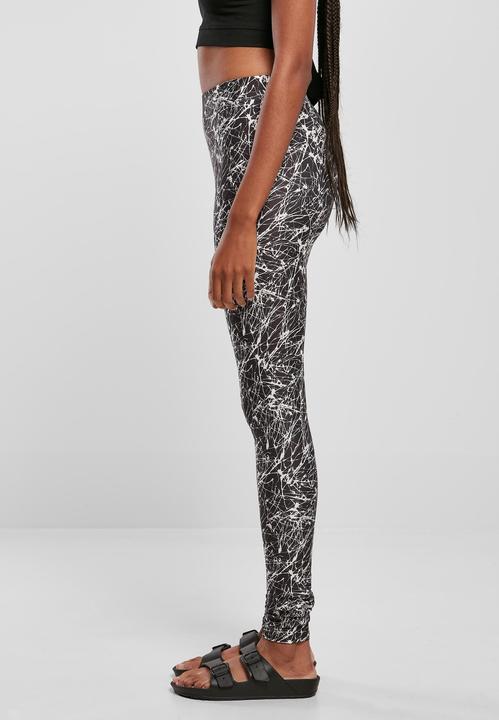 Actual product image Urban Classics Ladies Soft AOP Leggings (4XL)