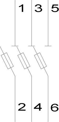 Actual product image Siemens Bus-mounted fuse switch disconnector D02 63A 400V (63 A)