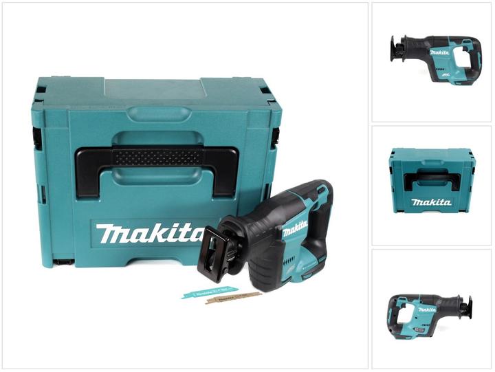 Image du produit Makita DJR 188 ZJ 18 V Brushless Li-ion Scie récipro sans fil avec Coffret de transport Makpac - san