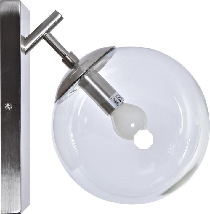 Produktbild DKD Home Decor Wall Lamp 25W Crystal Silver Metal 220 V (20 x 25 x 27 cm)