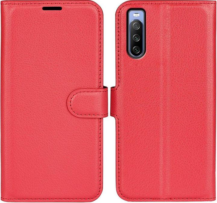 Immagine prodotto Cover-Discount Sony Xperia 10 IV - Custodia in pelle rossa (Sony Xperia 10 IV)