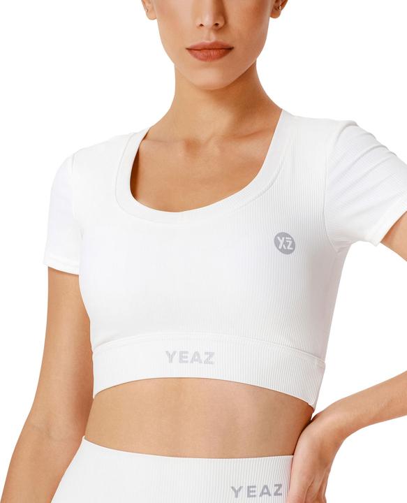 Produktbild Yeaz CLUB LEVEL SET Short Top Leggings M (White) (M)