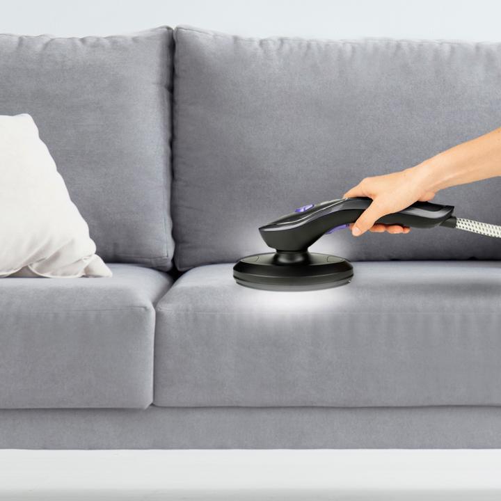 Actual product image Taurus Sliding Care Non Stop Upright Steam Cleaner 1.2 l 2500 W Black, Silver (7 bar, 2500 W)