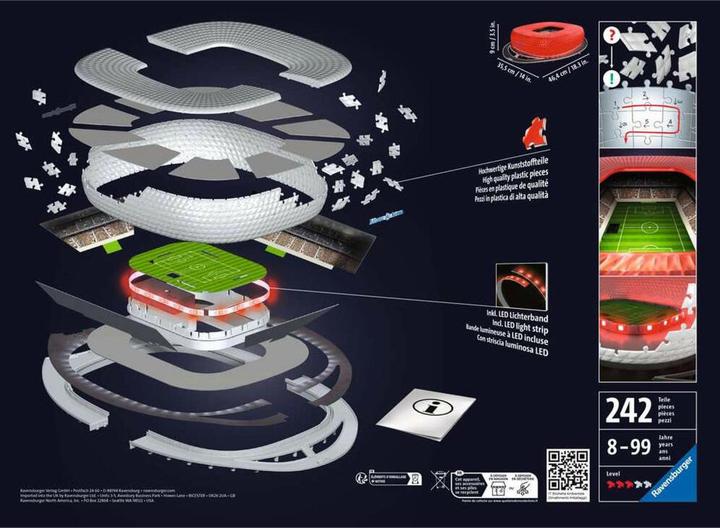 Produktbild Ravensburger Allianz Arena bei Nacht (216 Teile)