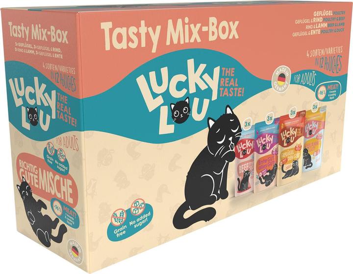 Lucky Lou Tasty mix (Senior, Adult, Junior, 12 pcs., 1500 g)