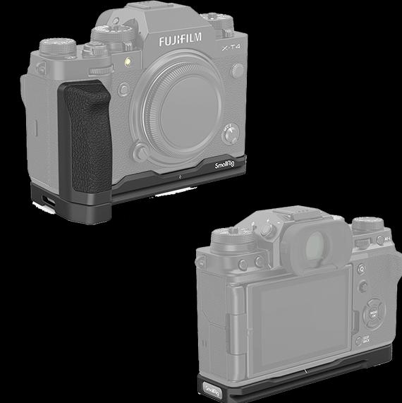 Image du produit SmallRig Grip en L avec poignée silicone pour FUJIFILM X-T4 - LCF2813 (Poignée)