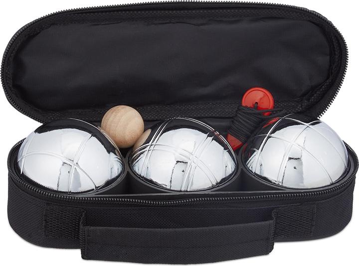 Relaxdays Boule Kugeln (3 x, 70 mm)