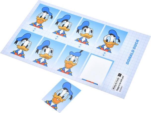 Produktbild Disney Donald Siegel-Aufkleber im Passbildstil