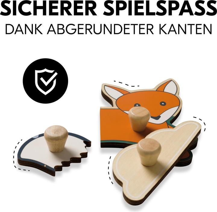 Actual product image Hauck Puzzle N Sort Fox