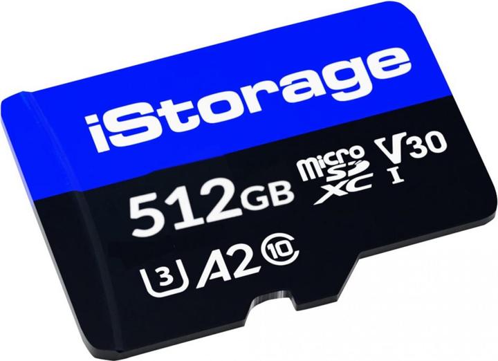 Image du produit iStorage microSD (1-Pack) (512 Go, microSDXC, U3, UHS-I)