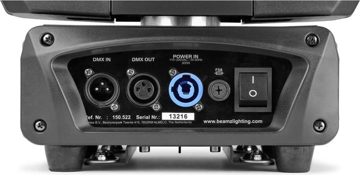 Actual product image BeamZ Moving Head MHL1915 Set