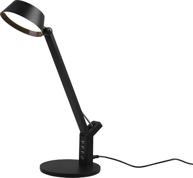Produktbild Trio Leuchten LED Tischleuchte Ava 523090131, Kunststoff Schwarz matt, inklusiv 5 Watt LED (600 lm)