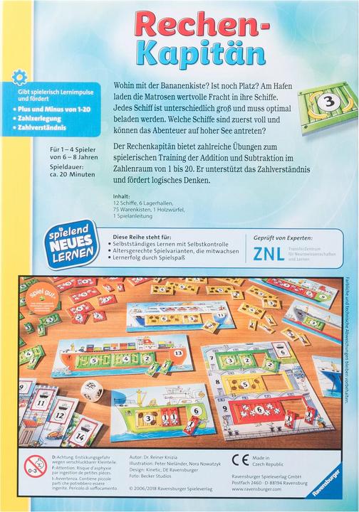 Ravensburger Capitaine de calcul (Allemand)