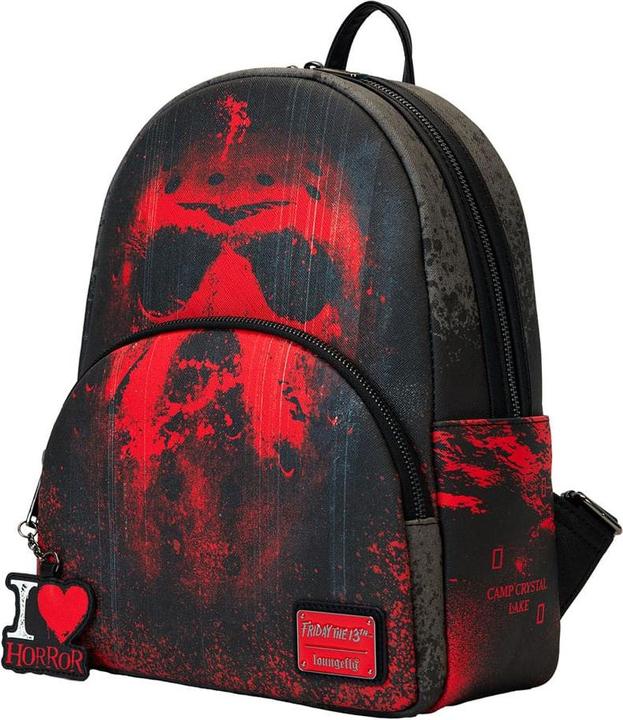 Actual product image Loungefly Freitag der 13. by Mini Rucksack I Heart Horror (0.26 l)