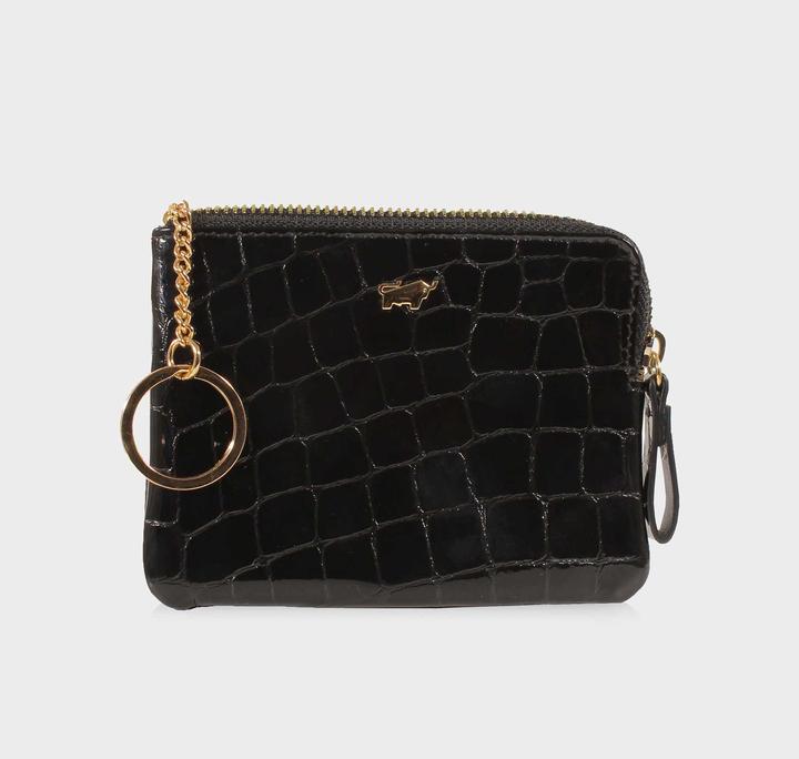 Actual product image Braun Büffel Verona leather key case 11 cm
