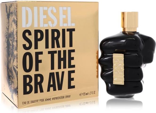 Actual product image Diesel Only The Brave Spirit by Eau de Toilette Spray 125 ml (Eau de toilette, 125 ml)
