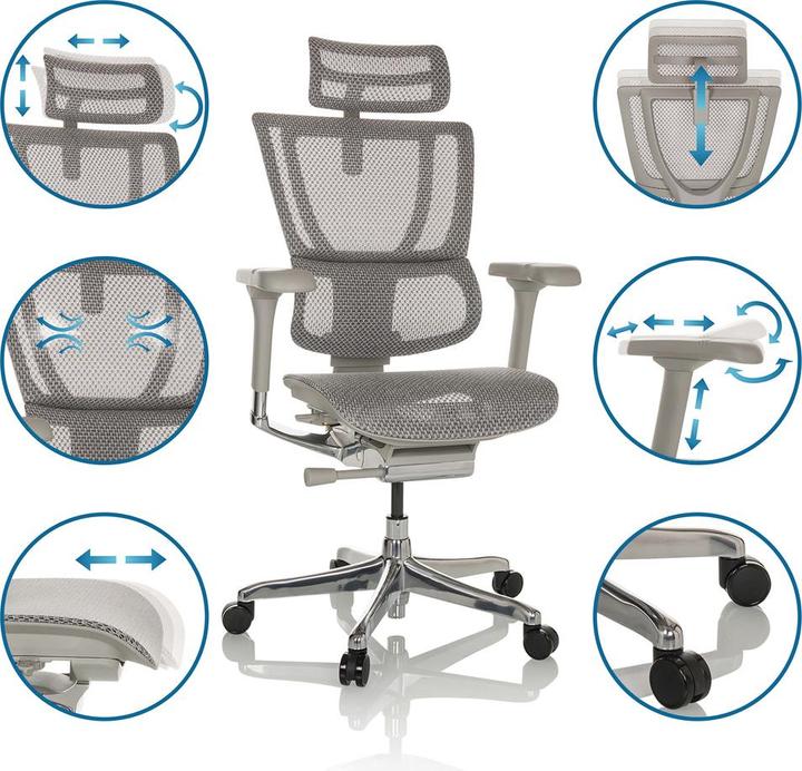 Immagine prodotto Hjh Office Ergohuman Slim G Gen2