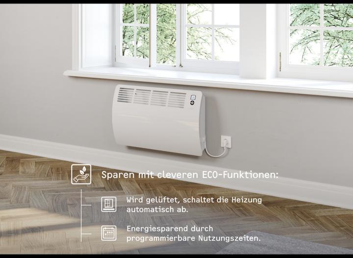 Actual product image Stiebel Eltron CON 20 Premium, 2.0 kW wall convector for approx. 25 m², VDE tested (2000 W)