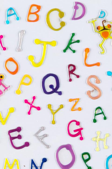 Actual product image Paper Poetry Stickers