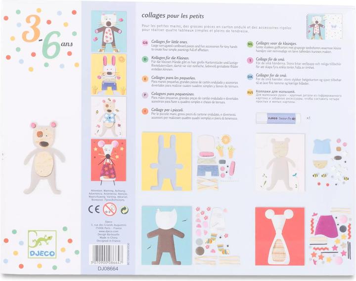 Image du produit Djeco Collage d'autocollants