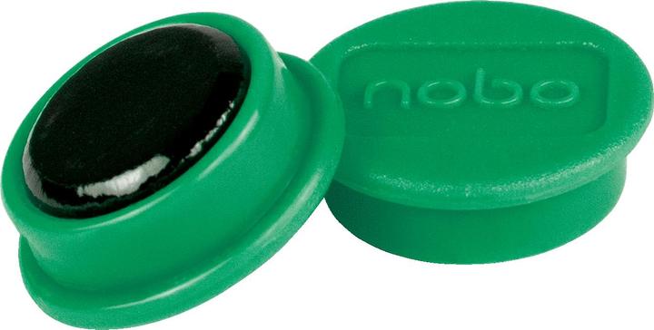 Image du produit Nobo Aimant rond 24mm 1915296 vert 10 pièces (10 x)