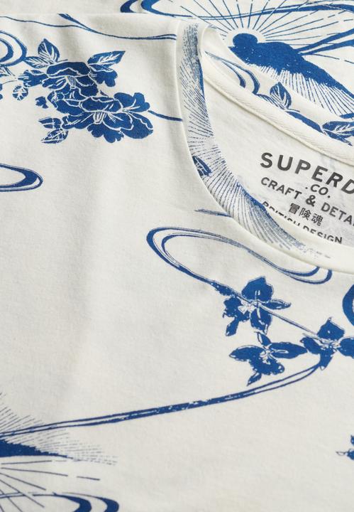 Actual product image Superdry Classic Ess Rlxd Printed Tee (M)
