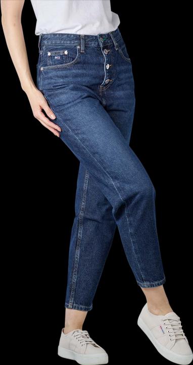 Actual product image Tommy Hilfiger Mom High Rise Tapered deep blue (W27/L30)