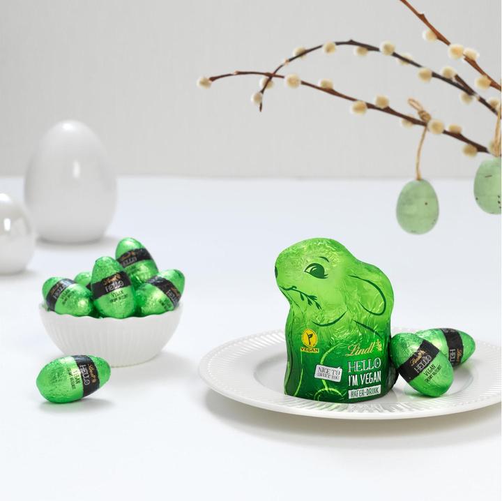 Image du produit Lindt Hello Vegan Bunny al latte d'avena (80 g)