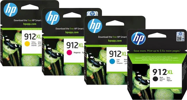 Produktbild HP 912XL Set Multipack (M, BK, Y, C)
