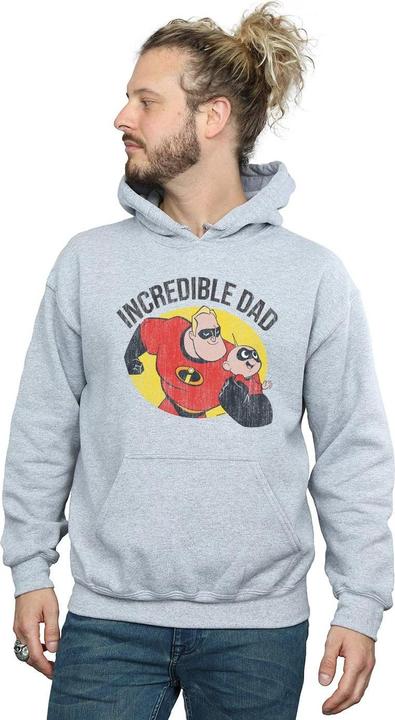 Immagine prodotto Disney The Incredibles Bob Parr Incredible Dad Felpa con Cappuccio Uomo (4XL)
