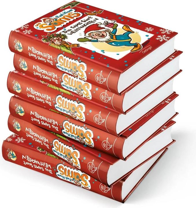 Actual product image Das Sams feiert Weihnachten Jubi (German, Nina Dulleck, Paul Maar, 2017)