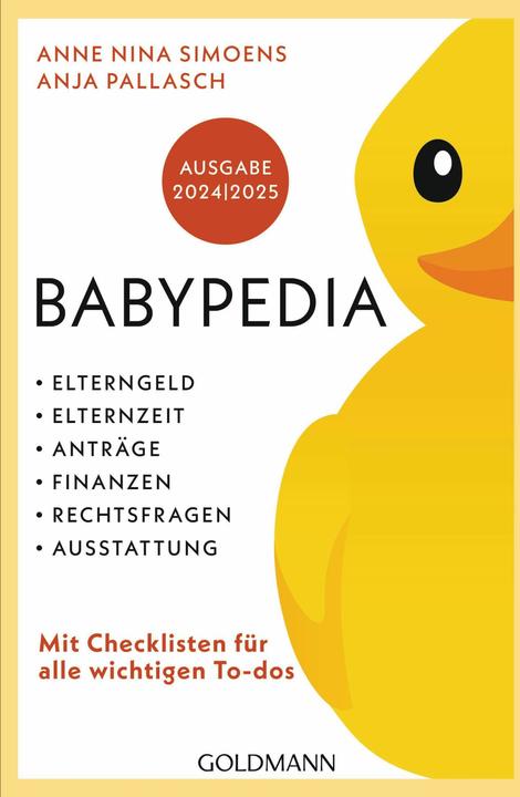 Actual product image Babypedia (German, Anja Pallasch, Anne Nina Simoens, 2024)