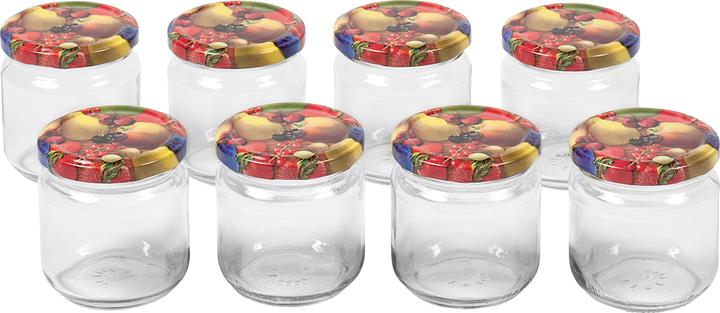 Immagine prodotto Emsy Vaso a vite 212ml con coperchio 66mm TO Vassoio per la frutta (1 pz., 0.21 l)