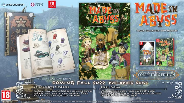 Actual product image Numskull Made in Abyss: Binary Star Falling into Darkness (Collector Edition) (Switch, Switch Lite, Switch OLED)