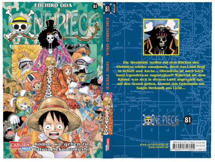 Produktbild One Piece, Band 81 (Deutsch, Eiichiro Oda, 2017)