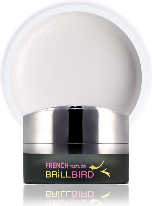Immagine prodotto BrillBird Pasta francese gel costruttore bianco 5 ml (Bianco, Smalto per unghie effetto gel)