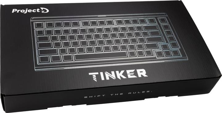 Produktbild Ducky Tinker 75 Gaming-Tastatur, RGB - MX-Brown (ISO-DE) (DE, Kabelgebunden)