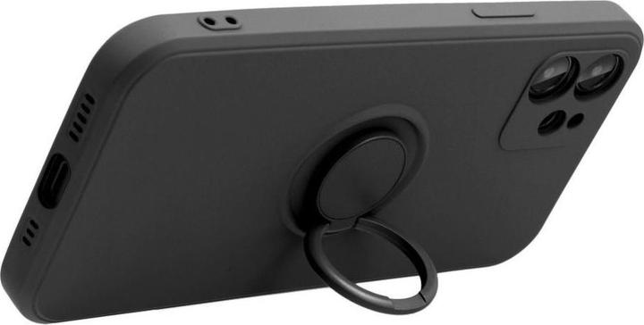 Produktbild OEM Back panel cover SILICONE RING case for SAMSUNG S20 FE / S20 FE 5G black (Samsung Galaxy S20 FE 5G)