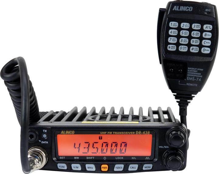 Produktbild Alinco UHF-Radio PNI DR-438-HE, 200CH, 400-470 MHz, DTMF, Squelch, 13,8 V, 1024DCS-50CTCSS
