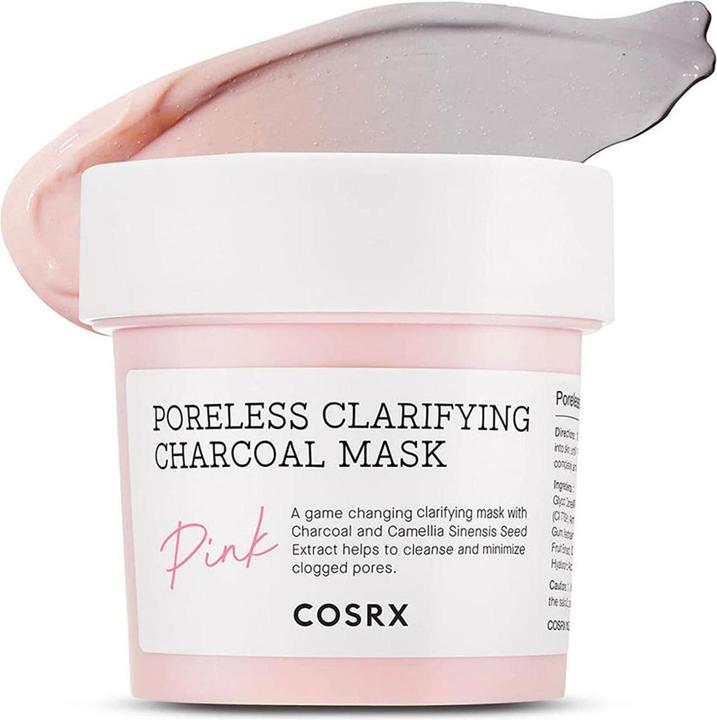 Actual product image Cosrx Poreless Clarifying Charcoal Mask Pink