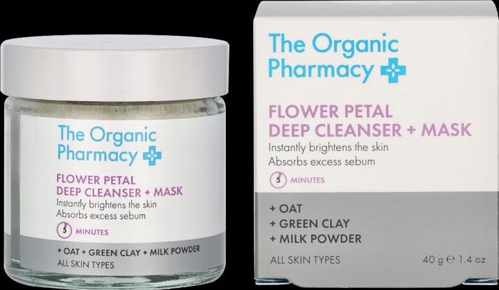 Immagine prodotto The Organic Pharmacy - Detergente e maschera ai petali di fiori (40 ml)