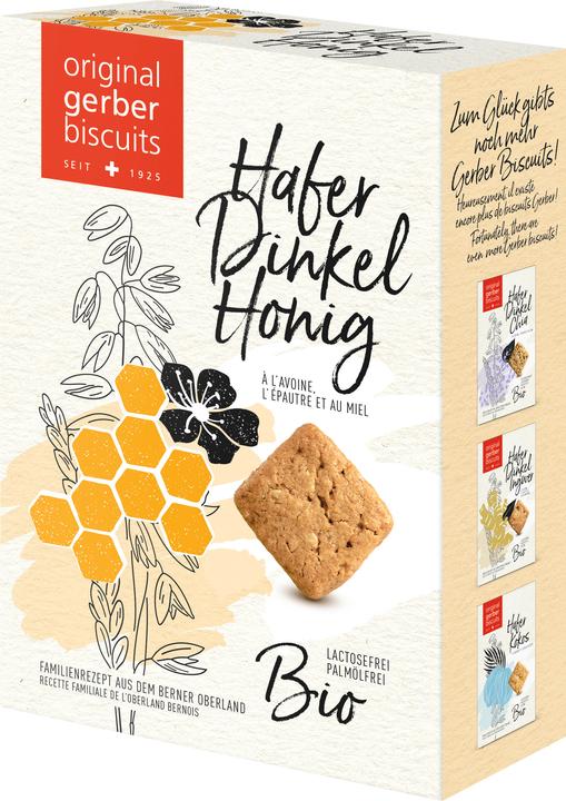 Produktbild Gerber Biscuits Hafer Dinkel Honig (2 Stk., 80 g)