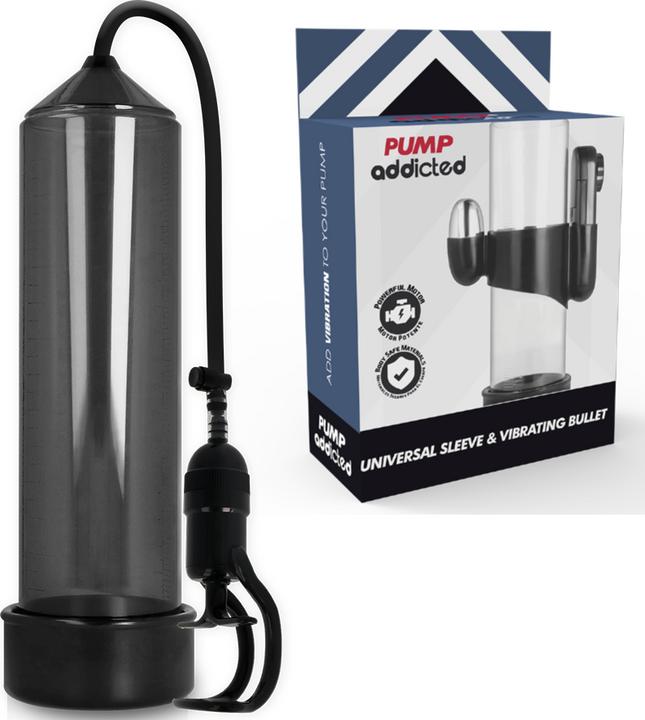 Pump Addicted Rx5 Black Vibrator