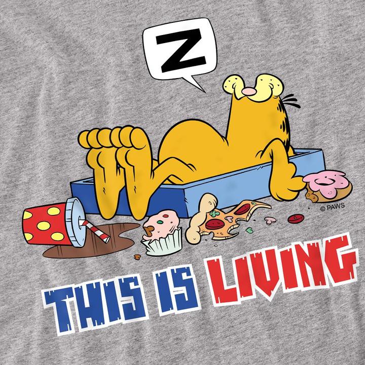 Produktbild Garfield This Is Living TShirt (L)